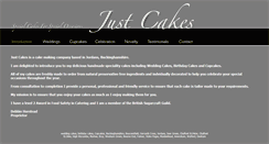 Desktop Screenshot of justcakes4u.co.uk